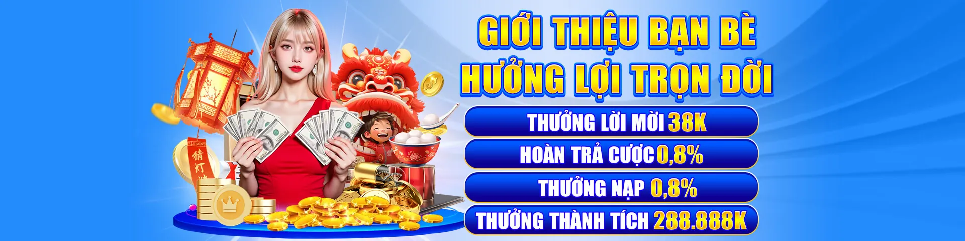 Hoàn trả và thưởng nạp hàng ngày